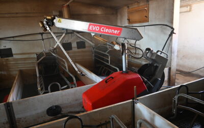 La limpieza en la granja ya no será un problema – Robot Evo Cleaner